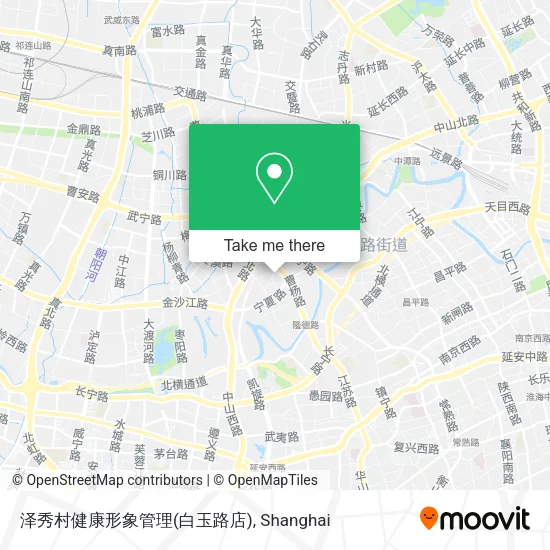 泽秀村健康形象管理(白玉路店) map