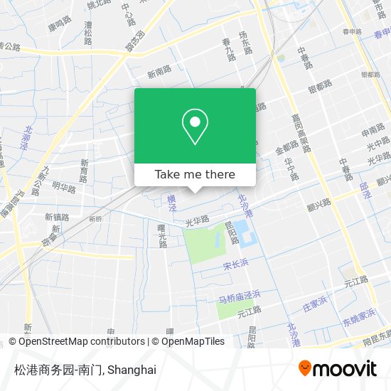 松港商务园-南门 map