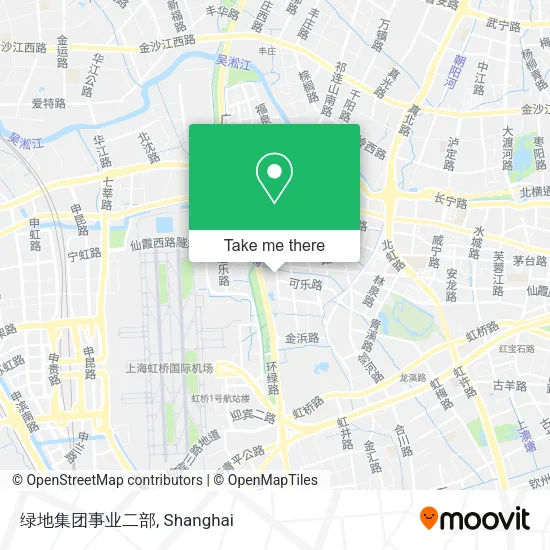绿地集团事业二部 map