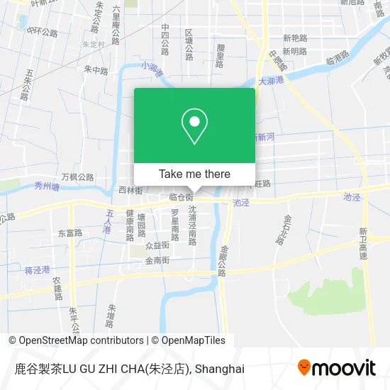 鹿谷製茶LU GU ZHI CHA(朱泾店) map