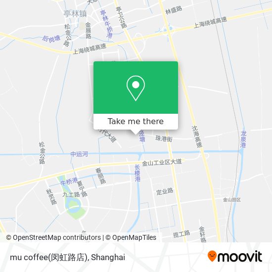 mu coffee(闵虹路店) map