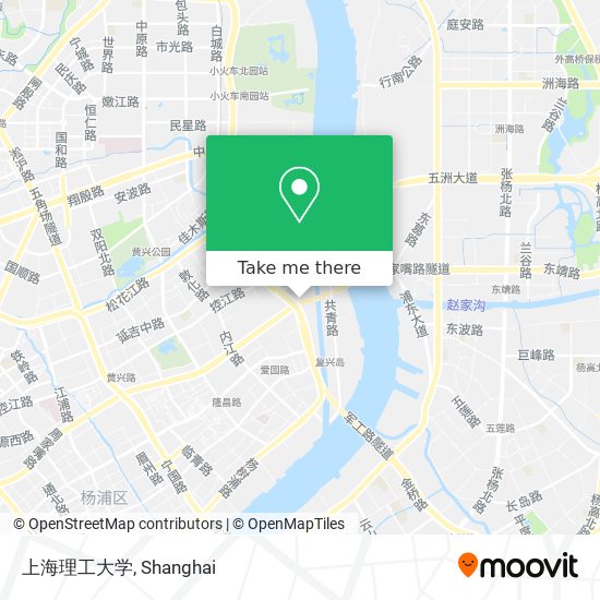 上海理工大学 map