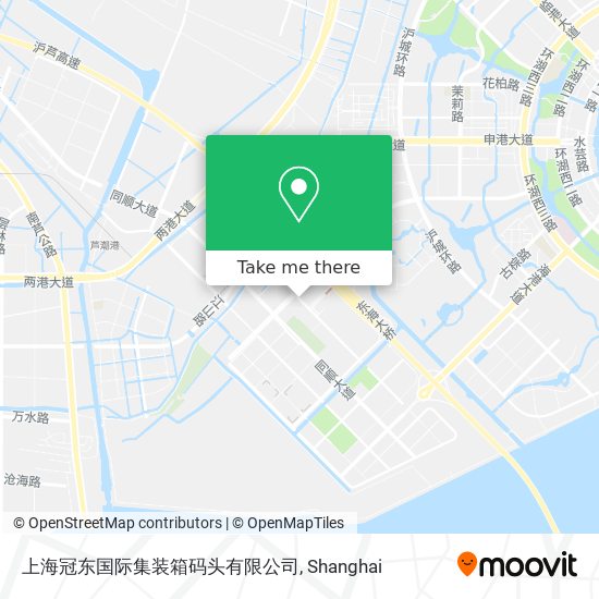 上海冠东国际集装箱码头有限公司 map