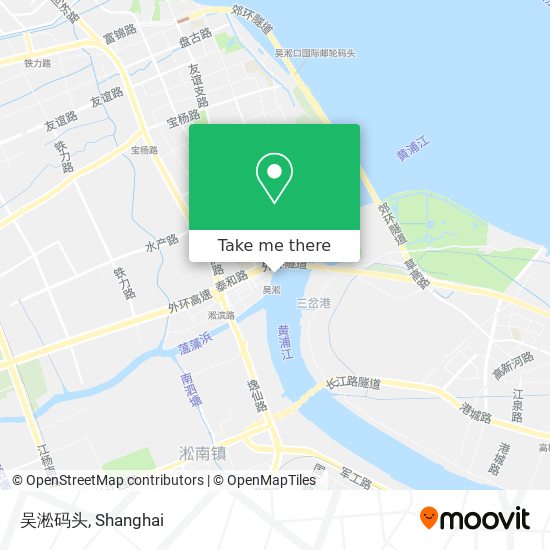 吴淞码头 map