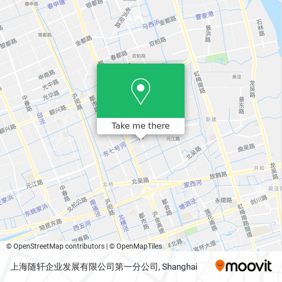 上海随轩企业发展有限公司第一分公司 map