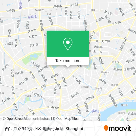 西宝兴路949弄小区-地面停车场 map