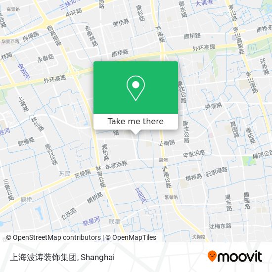 上海波涛装饰集团 map