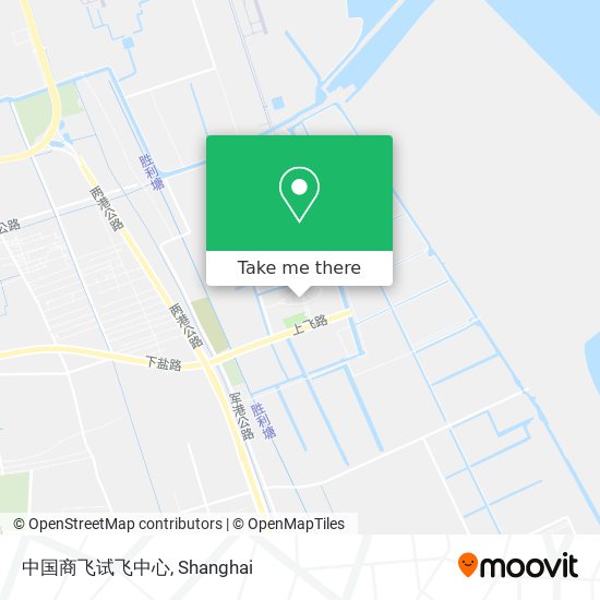中国商飞试飞中心 map