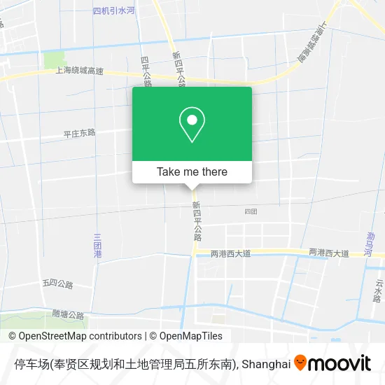 停车场(奉贤区规划和土地管理局五所东南) map