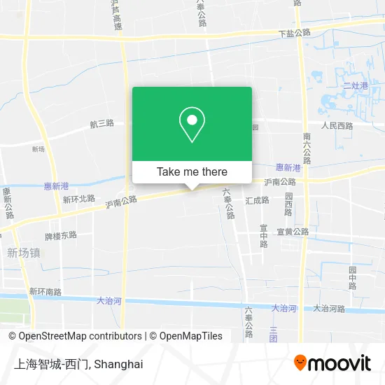 上海智城-西门 map