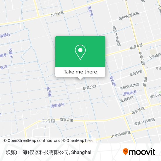 埃频(上海)仪器科技有限公司 map