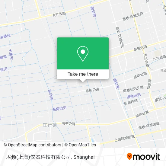 埃频(上海)仪器科技有限公司 map