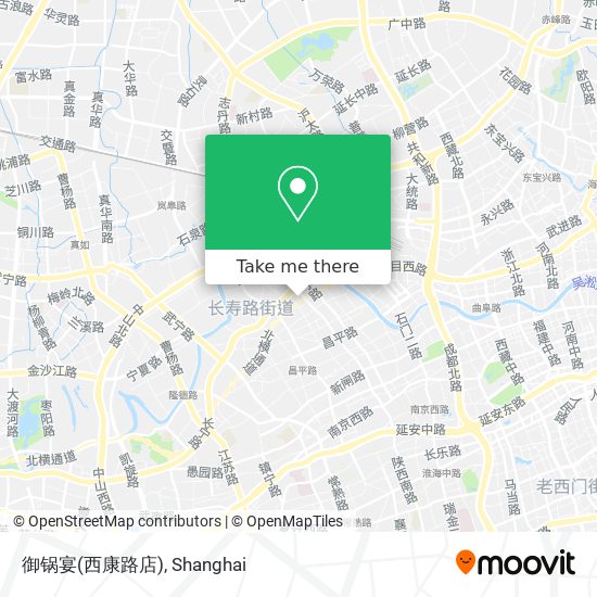 御锅宴(西康路店) map