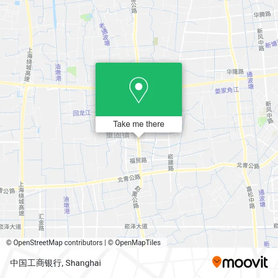 中国工商银行 map
