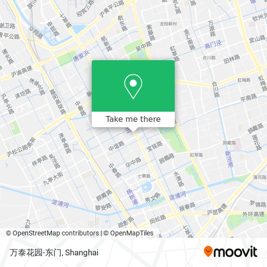 万泰花园-东门 map