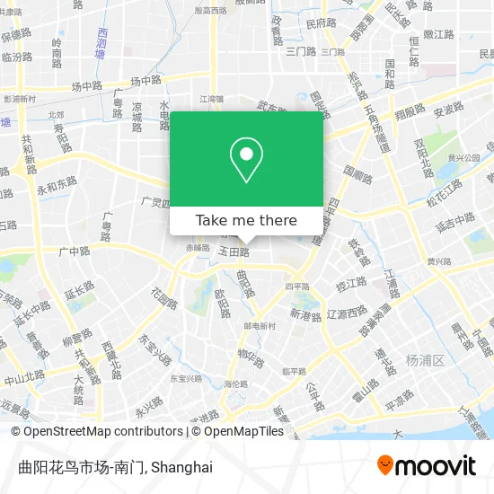 曲阳花鸟市场-南门 map