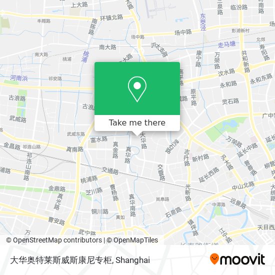 大华奥特莱斯威斯康尼专柜 map