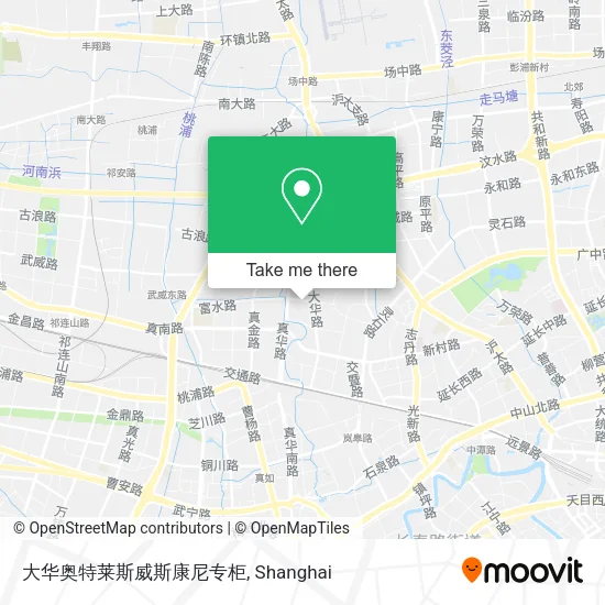 大华奥特莱斯威斯康尼专柜 map