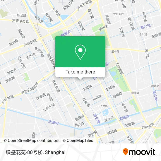 联盛花苑-80号楼 map