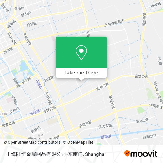 上海陆恒金属制品有限公司-东南门 map