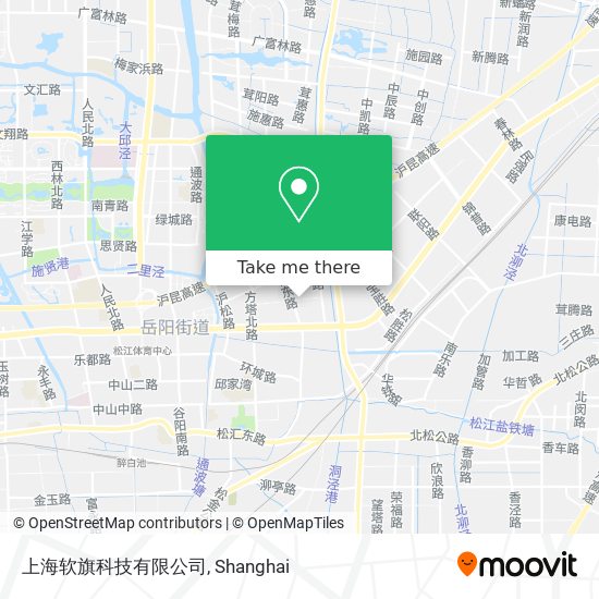 上海软旗科技有限公司 map