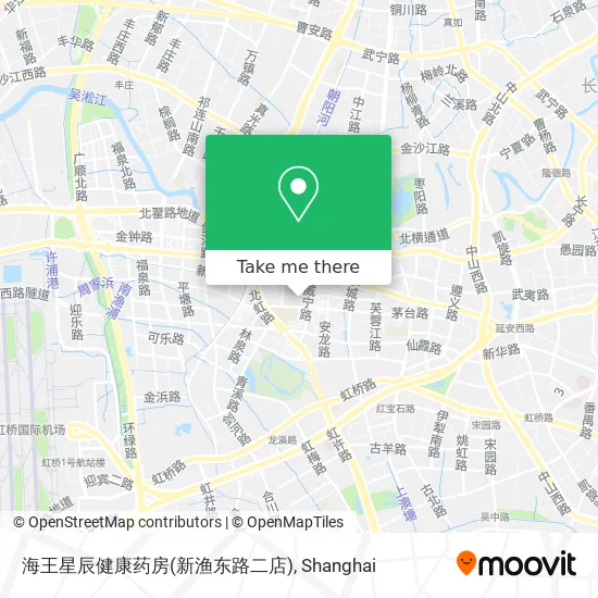 海王星辰健康药房(新渔东路二店) map