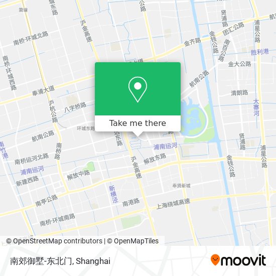南郊御墅-东北门 map