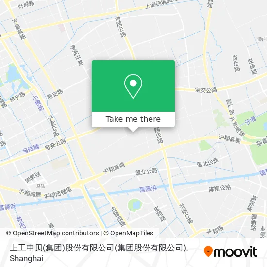 上工申贝(集团)股份有限公司(集团股份有限公司) map