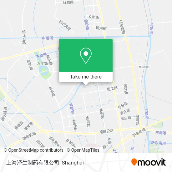 上海泽生制药有限公司 map