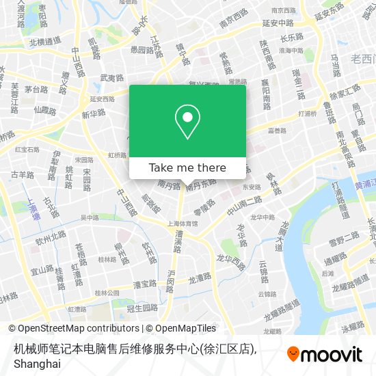 机械师笔记本电脑售后维修服务中心(徐汇区店) map