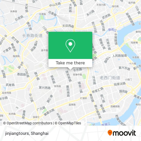 jinjiangtours map