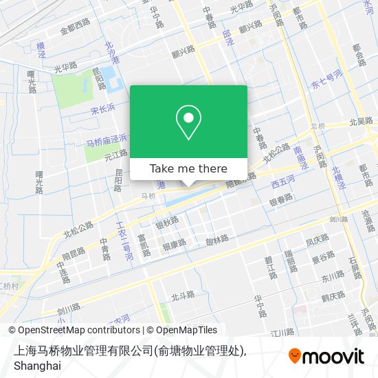 上海马桥物业管理有限公司(俞塘物业管理处) map