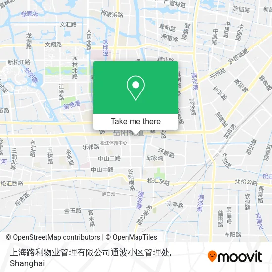 上海路利物业管理有限公司通波小区管理处 map