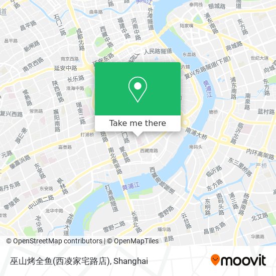 巫山烤全鱼(西凌家宅路店) map