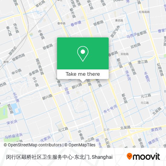 闵行区颛桥社区卫生服务中心-东北门 map