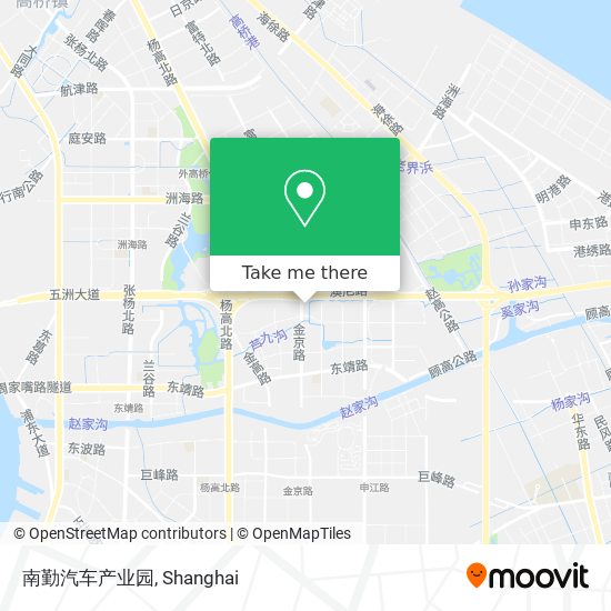 南勤汽车产业园 map