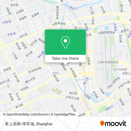 掌上高铁-停车场 map