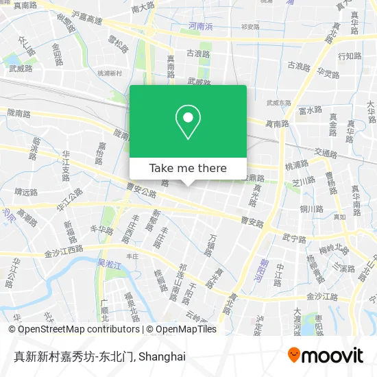真新新村嘉秀坊-东北门 map