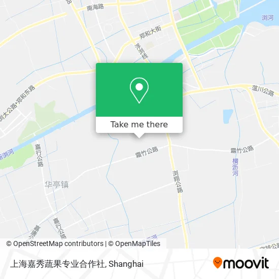 上海嘉秀蔬果专业合作社 map