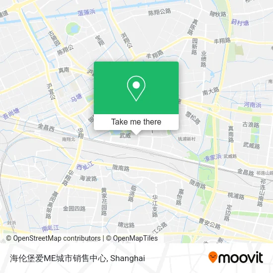 海伦堡爱ME城市销售中心 map