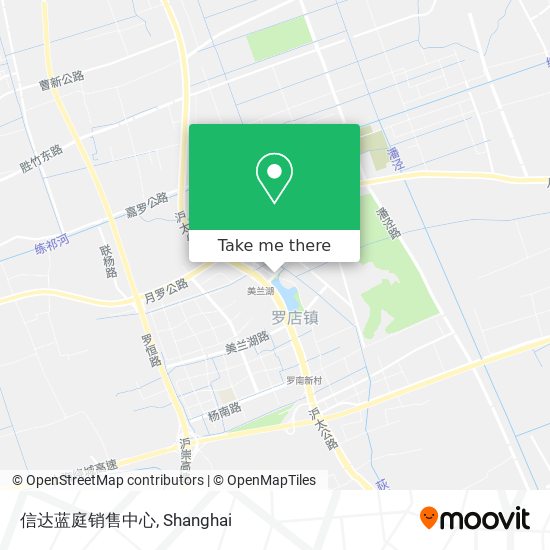 信达蓝庭销售中心 map