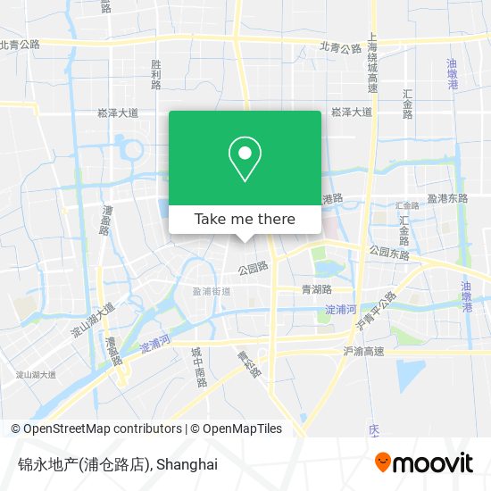 锦永地产(浦仓路店) map