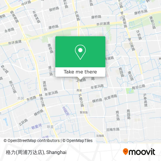 格力(周浦万达店) map