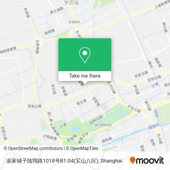 凌家铺子陆翔路1018号B1.04(宝山八区) map
