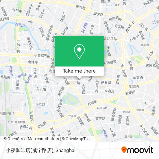 小夜咖啡店(威宁路店) map