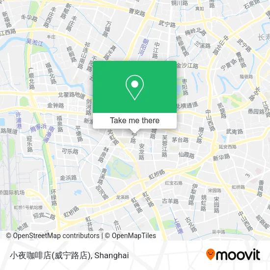 小夜咖啡店(威宁路店) map