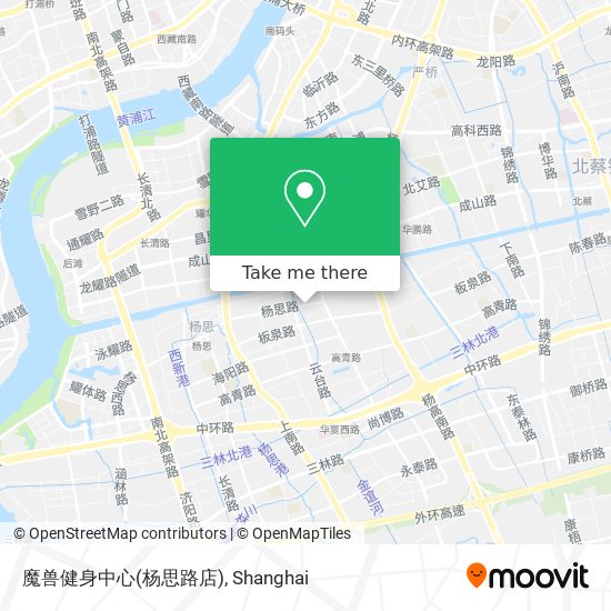 魔兽健身中心(杨思路店) map