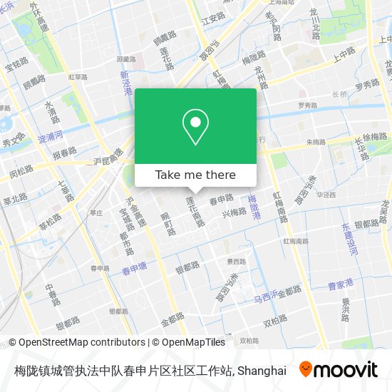 梅陇镇城管执法中队春申片区社区工作站 map