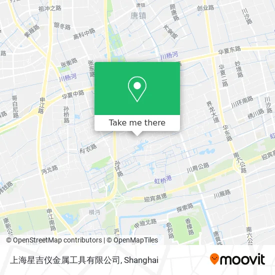 上海星吉仪金属工具有限公司 map