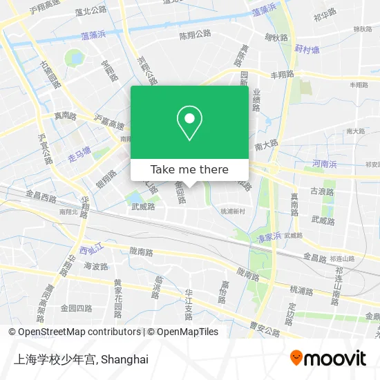 上海学校少年宫 map